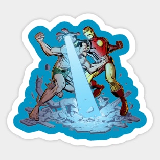 Savage vs. Invincible Sticker